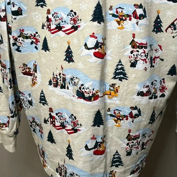 Disney 2021 Holiday Mickey and Friends Snow  Much Fun Spirit Jersey - Picture 11 of 16